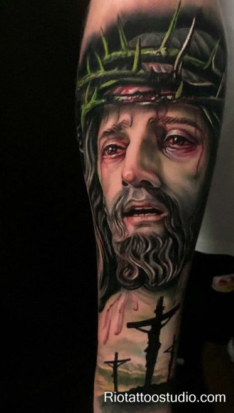 150+ Powerful Christ Tattoos Ideas: Sacred Art for 2026 5 - Rio Tattoo Studio