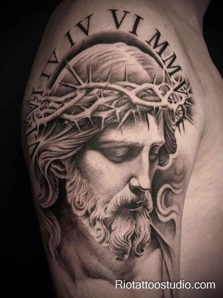 150+ Powerful Christ Tattoos Ideas: Sacred Art for 2026 16 - Rio Tattoo Studio