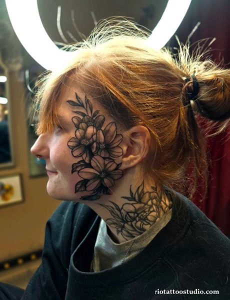 150+ Best Face Tattoos Ideas: Bold and Cool Designs for 2026 1 - Rio Tattoo Studio