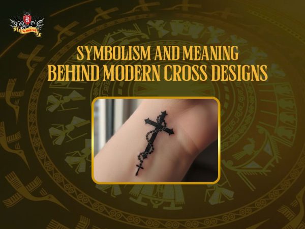 Minimalist cross tattoos with rosary beads on wrist representing faith and protection