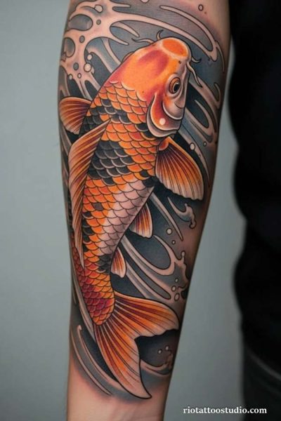 317+ Koi Fish Tattoo Ideas in Japanese Style - Rio Tattoo Studio