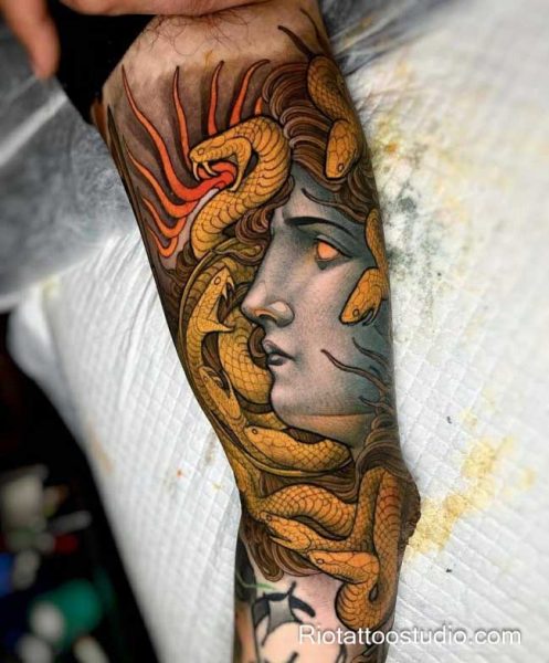 200+ Medusa Tattoo Ideas: Meaning and Artistic Designs 7 - Rio Tattoo Studio