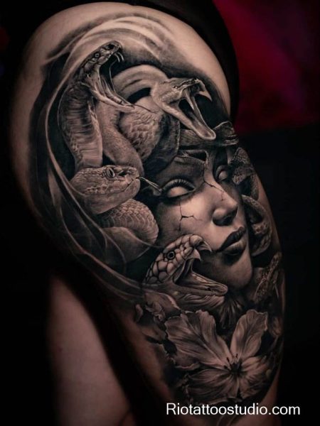 200+ Medusa Tattoo Ideas: Meaning and Artistic Designs 3 - Rio Tattoo Studio