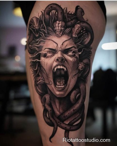 200+ Medusa Tattoo Ideas: Meaning and Artistic Designs 4 - Rio Tattoo Studio