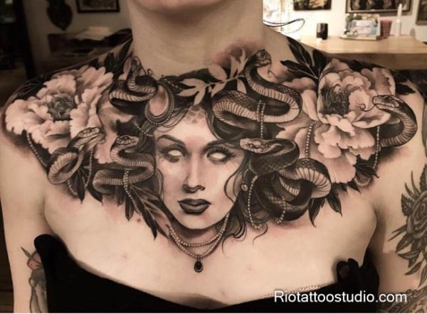 200+ Medusa Tattoo Ideas: Meaning and Artistic Designs 14 - Rio Tattoo Studio