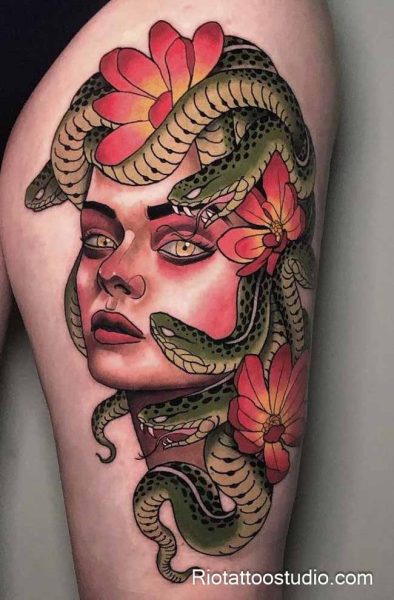 200+ Medusa Tattoo Ideas: Meaning and Artistic Designs 6 - Rio Tattoo Studio