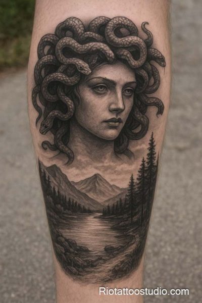 200+ Medusa Tattoo Ideas: Meaning and Artistic Designs 10 - Rio Tattoo Studio