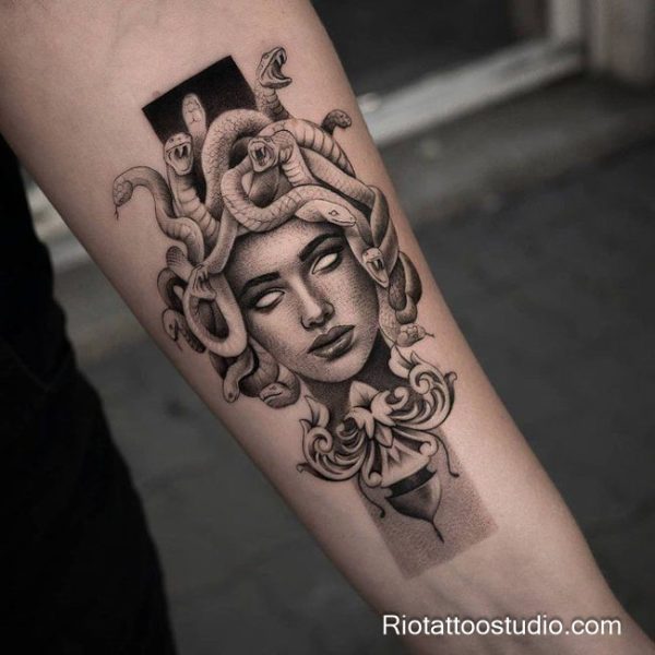 200+ Medusa Tattoo Ideas: Meaning and Artistic Designs 2 - Rio Tattoo Studio