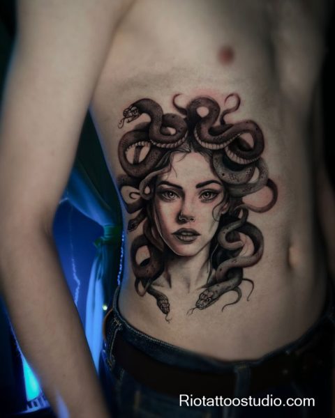 200+ Medusa Tattoo Ideas: Meaning and Artistic Designs 11 - Rio Tattoo Studio