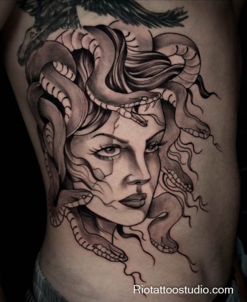 200+ Medusa Tattoo Ideas: Meaning and Artistic Designs 12 - Rio Tattoo Studio
