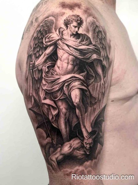 250+ Michael Archangel Tattoo Ideas: Divine Art for 2026 - Rio Tattoo Studio