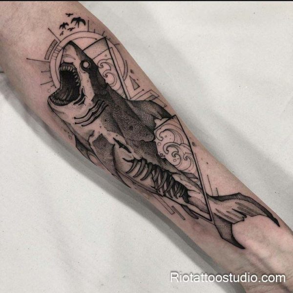 Great White Shark Tattoo: Best Powerful Art for 2026 4 - Rio Tattoo Studio