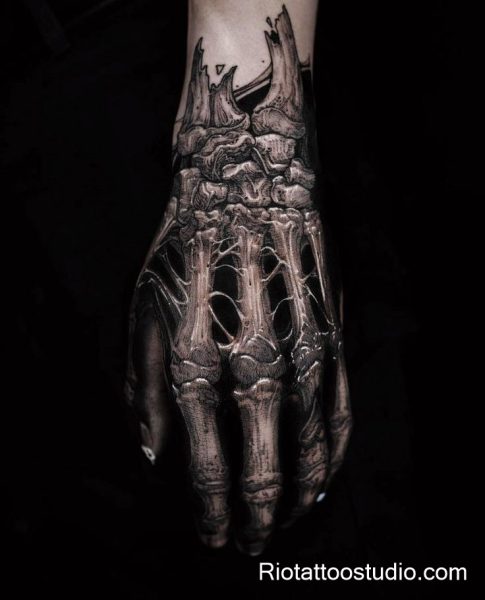 Best Skeletons Hand Tattoo Ideas: Bold Designs for 2026 2 - Rio Tattoo Studio
