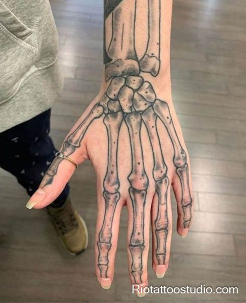 Best Skeletons Hand Tattoo Ideas: Bold Designs for 2026 3 - Rio Tattoo Studio