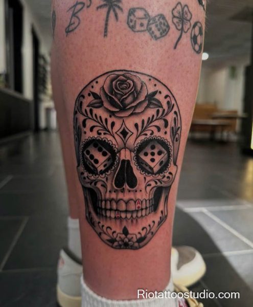 250+ Best Skull Tattoos Ideas: Bold Designs for 2026 17 - Rio Tattoo Studio