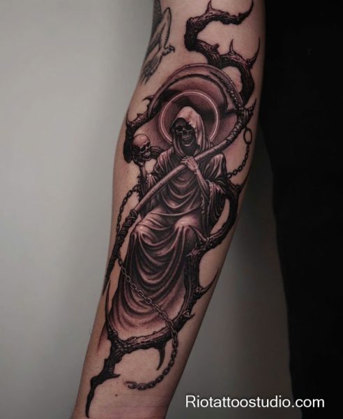 250+ Best Skull Tattoos Ideas: Bold Designs for 2026 19 - Rio Tattoo Studio