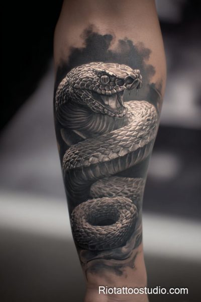 100+ Best Snake Tattoo Ideas: Bold and Sacred Art for 2026 4 - Rio Tattoo Studio