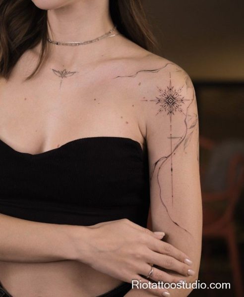 Best star tattoos: shine bright with creative art in 2026 7 - Rio Tattoo Studio