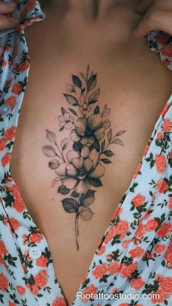 150+ Best Sternum Tattoo Ideas for a Bold and Elegant Look in 2026 - Rio Tattoo Studio