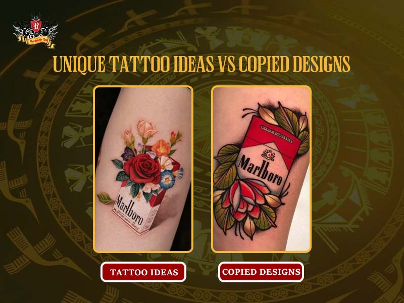 So sánh ý tưởng hình xăm độc đáo với các thiết kế sao chép trên hình xăm cánh tay