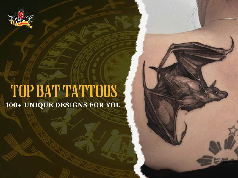 Unique and hottrend bat tattoos showcasing artistic mystery at Rio Tattoo Studio.