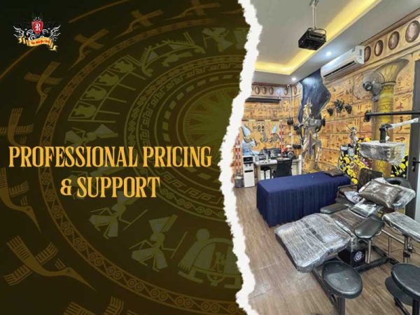 Berserk tattoo studio interior professional Hanoi, Rio Tattoo Studio berserk tattoo