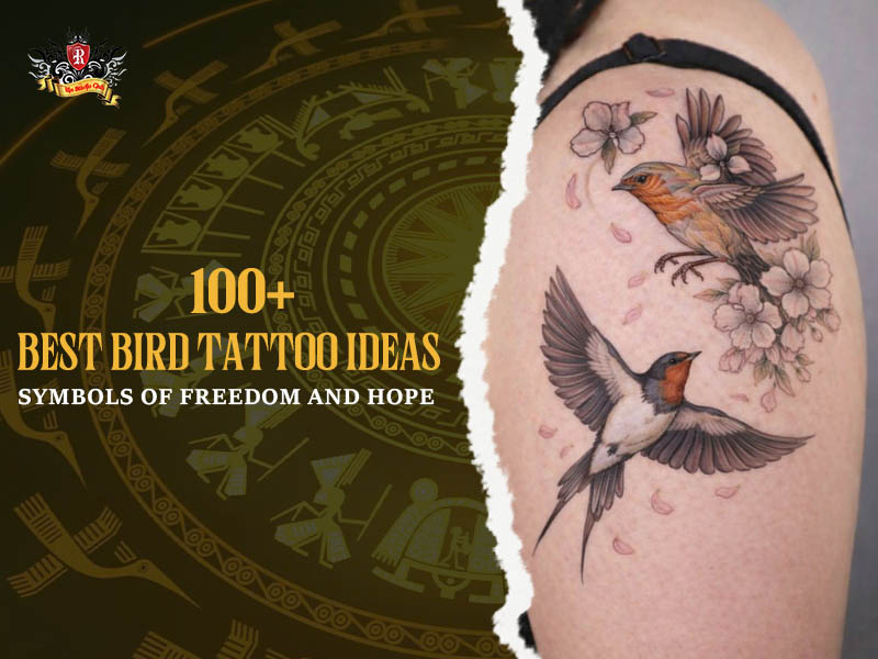 Most beautiful and hottrend bird tattoos representing freedom and hope at Rio Tattoo Studio.
