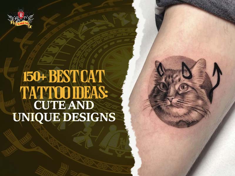 Realistic cat tattoo devil horns mischievous forearm black grey, cute cat tattoo