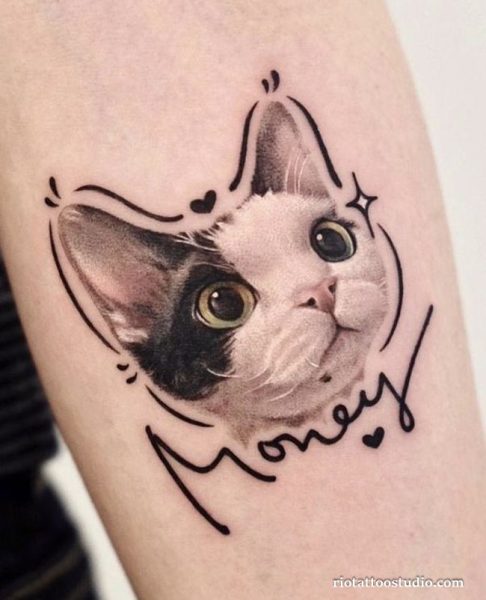 150+ Best Cat Tattoo Ideas: Cute and Unique Designs 3 - Rio Tattoo Studio