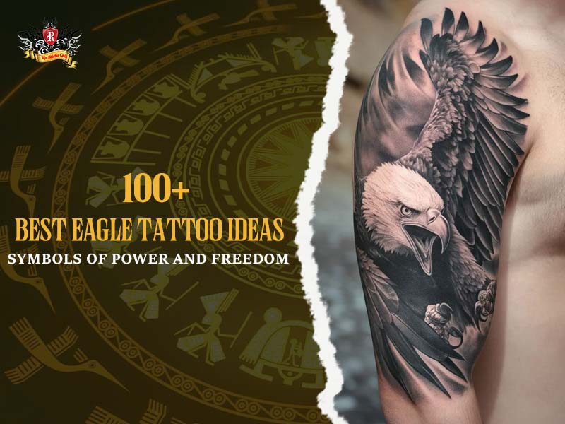 Meaning of eagle tattoo and the delicate specialty of fineline tattoos.