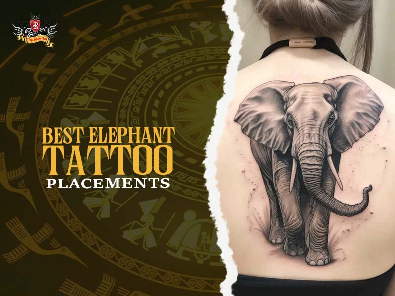 Majestic and detailed elephant tattoo symbolizing wisdom at Rio Tattoo Studio.
