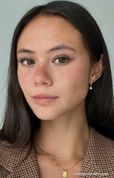 Clients from around the world trust Rio Tattoo Studio for professional and high-quality freckles tattoo services in Hanoi.