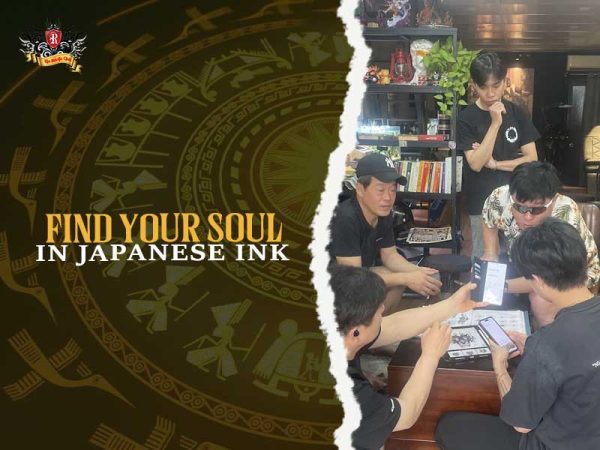 Rio Tattoo Studio artists discussing japanese tattoo designs irezumi, authentic japanese tattoo experience