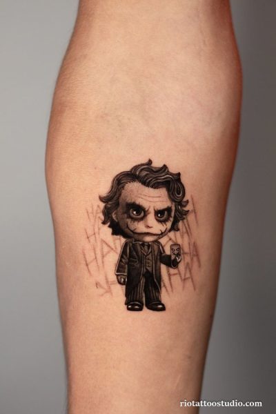 100+ Joker Tattoos Inspirations: The Art of the Joker 2 - Rio Tattoo Studio