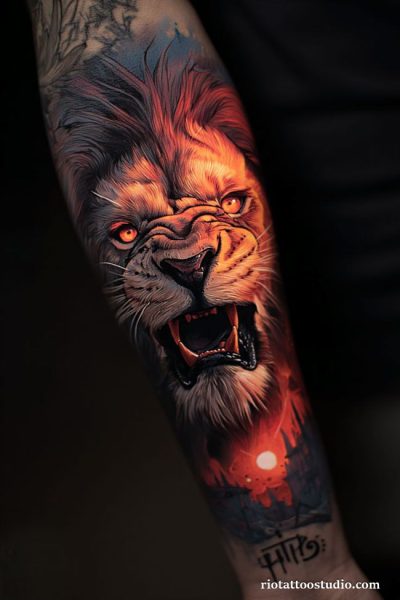 Lion Tattoo: The Ultimate Guide to the Beast Ink in 2026 3 - Rio Tattoo Studio