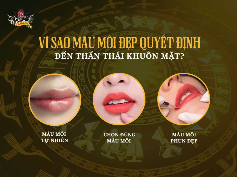 Màu môi đẹp tự nhiên sau khi phun giúp gương mặt tươi tắn và rạng rỡ hơn