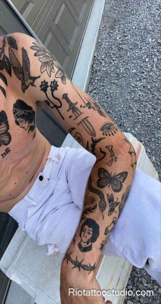 100+ Best Patchwork Tattoo Ideas: Bold Styles for 2026 4 - Rio Tattoo Studio