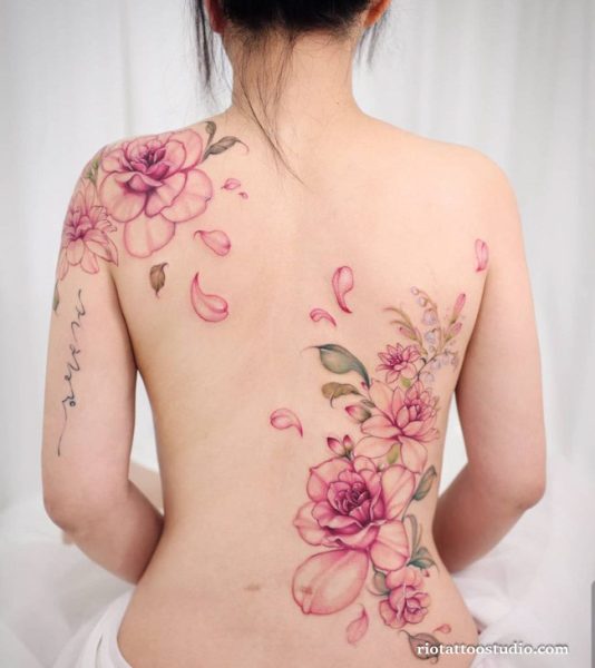 150+ Best Peony Tattoo Ideas: Symbols of Wealth and Luck 3 - Rio Tattoo Studio