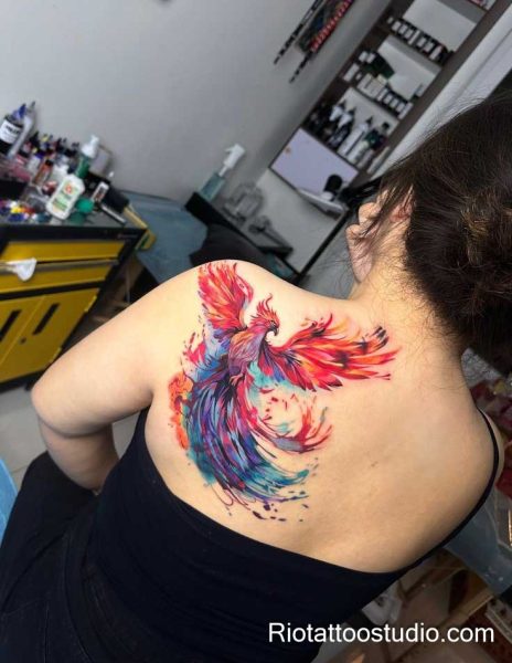 200+ Best Phoenix Tattoo Ideas: Symbols of Rebirth 2 - Rio Tattoo Studio