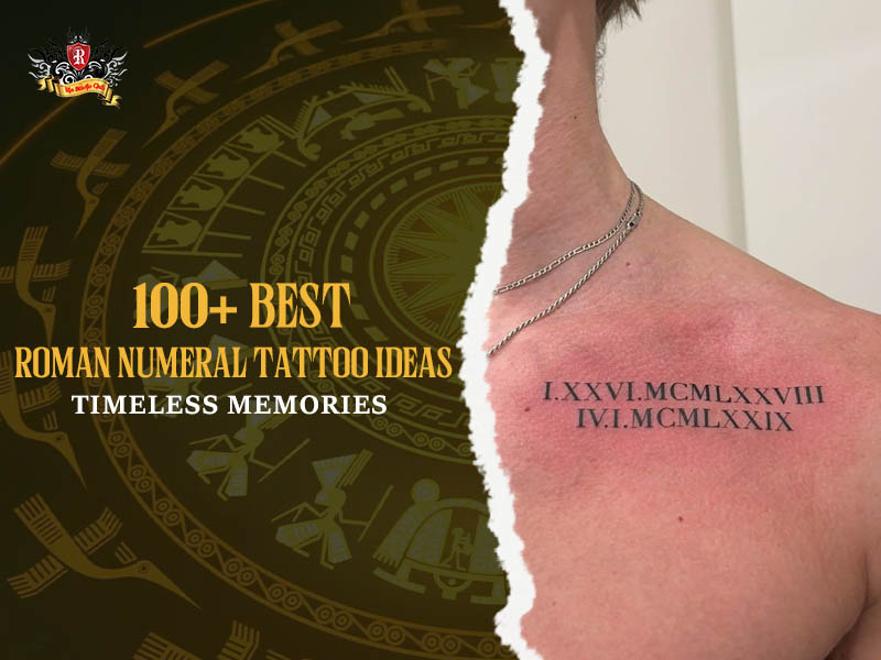 Roman numeral tattoo on shoulder and neck with dates I.XXVI.MCMLXXVIII and IV.I.MCMLXXIX, roman letter tattoo ideas