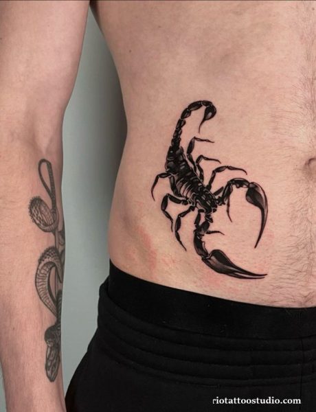 100+ Fierceful Scorpion Tattoo Styles: The Ultimate Guide 2 - Rio Tattoo Studio