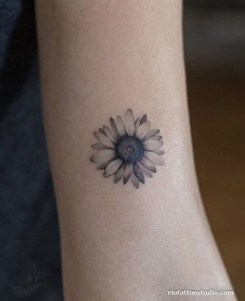 Top sunflower tattoo ideas to brighten your vibe 10 - Rio Tattoo Studio