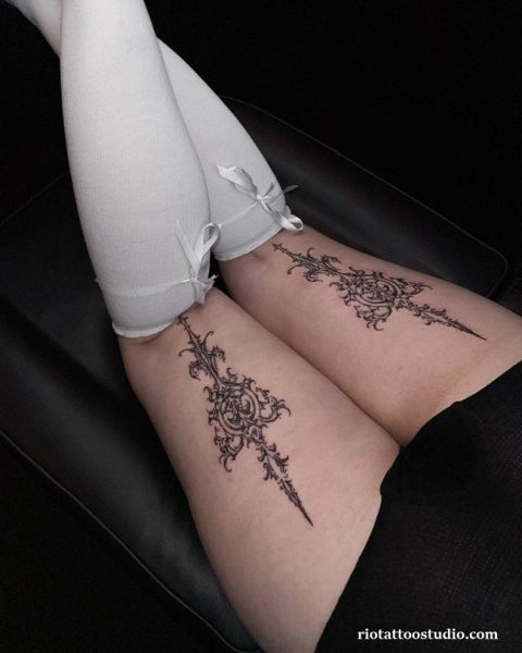 100+ Best Sword Tattoo Ideas: Symbols of Courage 2 - Rio Tattoo Studio