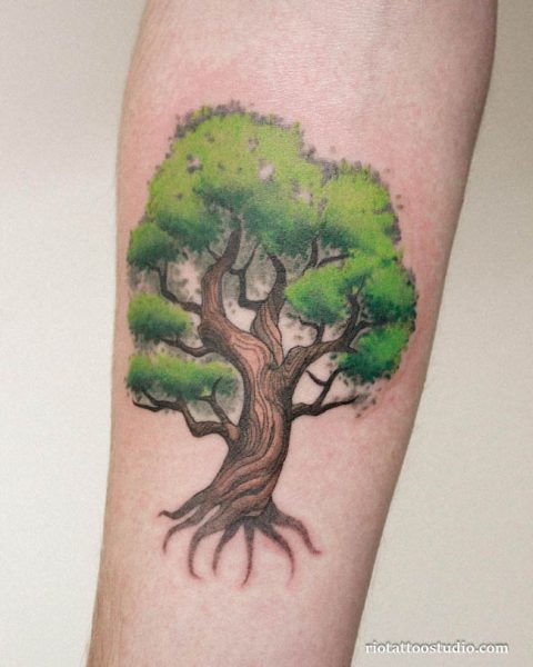 100+ Best Tree Tattoo Ideas: Symbols of Growth 1 - Rio Tattoo Studio