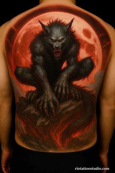 250+ Best Werewolf Tattoo: Bold Symbols of Inner Power 2 - Rio Tattoo Studio