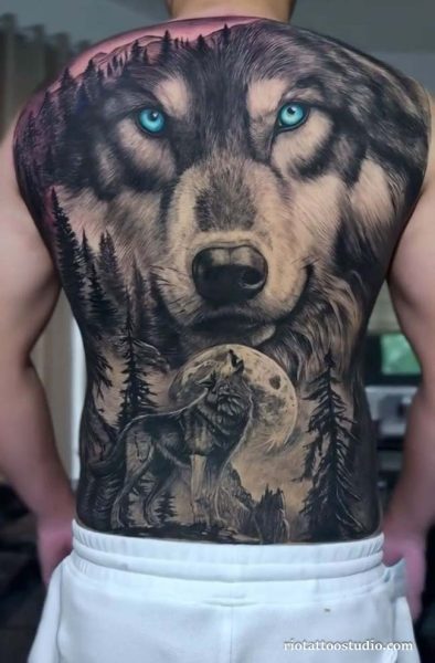 250+ Best Werewolf Tattoo: Bold Symbols of Inner Power 4 - Rio Tattoo Studio