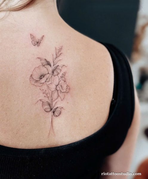 100+ Best Birth Flower Tattoos: Meaningful Floral Art 3 - Rio Tattoo Studio