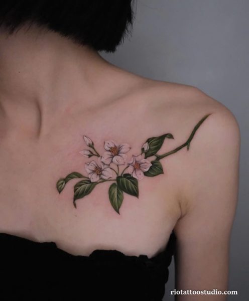 100+ Best Birth Flower Tattoos: Meaningful Floral Art 7 - Rio Tattoo Studio