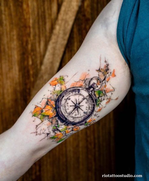Compass Tattoo: Guide to Direction and Travel Art in 2026 - Rio Tattoo Studio