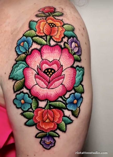 Rio Tattoo Studio embroidery tattoo watermark